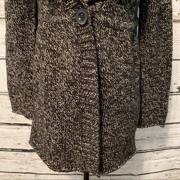 Nurture Black & White Sweater Cardigan sz Small - Picture 4 of 7